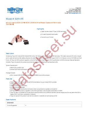 S054-45I datasheet  